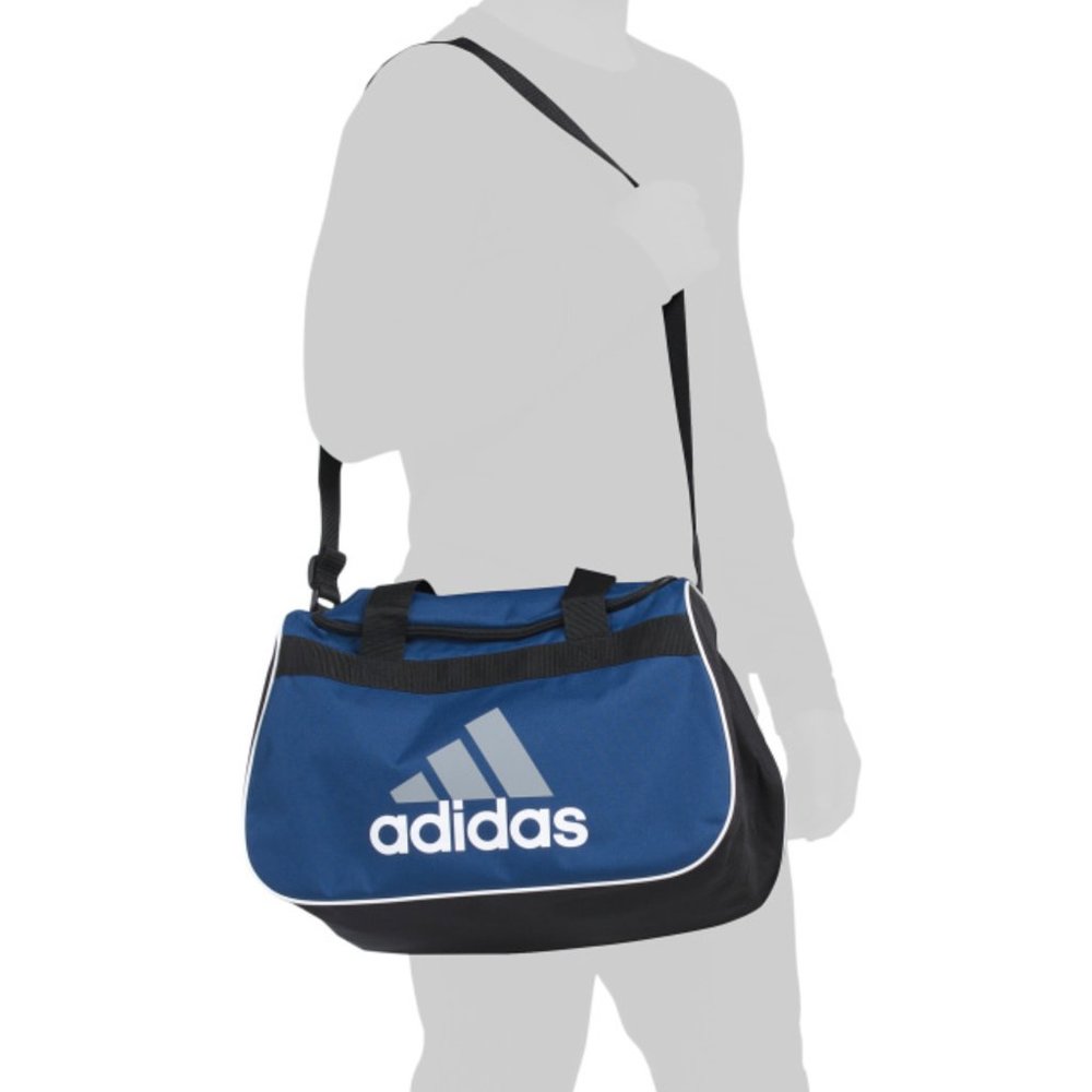 NWT ADIDAS Diablo Logo Print Duffel Bag - Picture 3 of 4